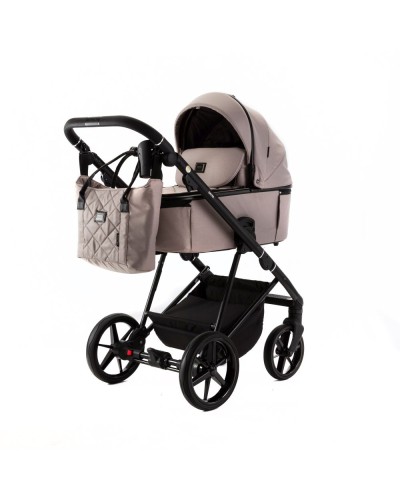 Carucior 3 in 1 Delta Adamex Beige TK111 cu scoica testata ADAC