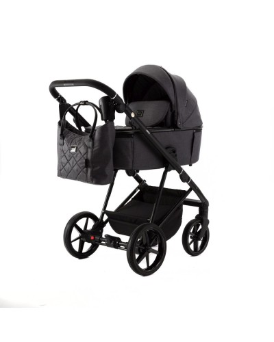 Carucior 3 in 1 Delta Adamex Grey TK66 cu scoica testata ADAC