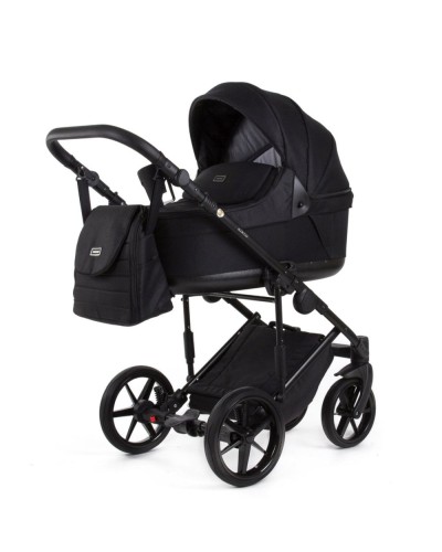 Noul carucior copii 3 in 1 Locco Adamex Black TK53