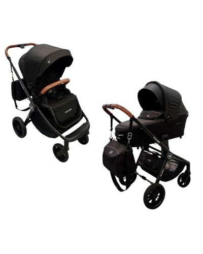 Carucior copii 2 in 1 Muuvo Quick Trendy Onix Black