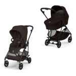 NEW Cybex Melio Carbon Chocolate Brown 2 in 1