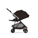 NEW Cybex Melio Carbon Chocolate Brown 3in1 cu Cloud G Plus Recline ADAC - imagine 3