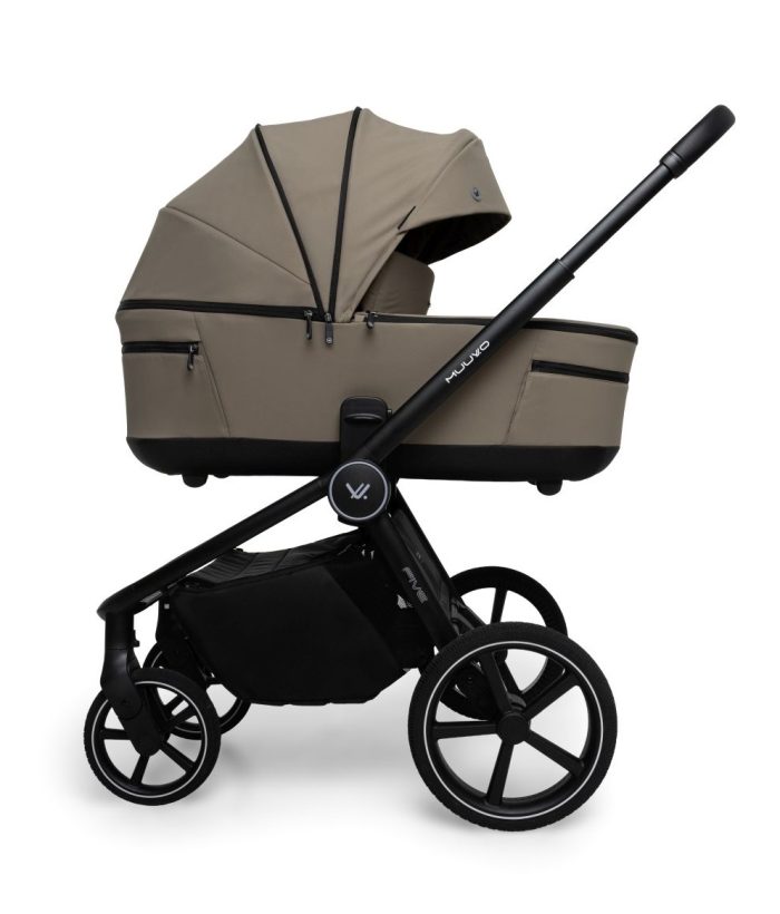 Carucior copii Muuvo Five Mokka 3in1 cu Cybex Cloud G Plus ADAC - imagine 7