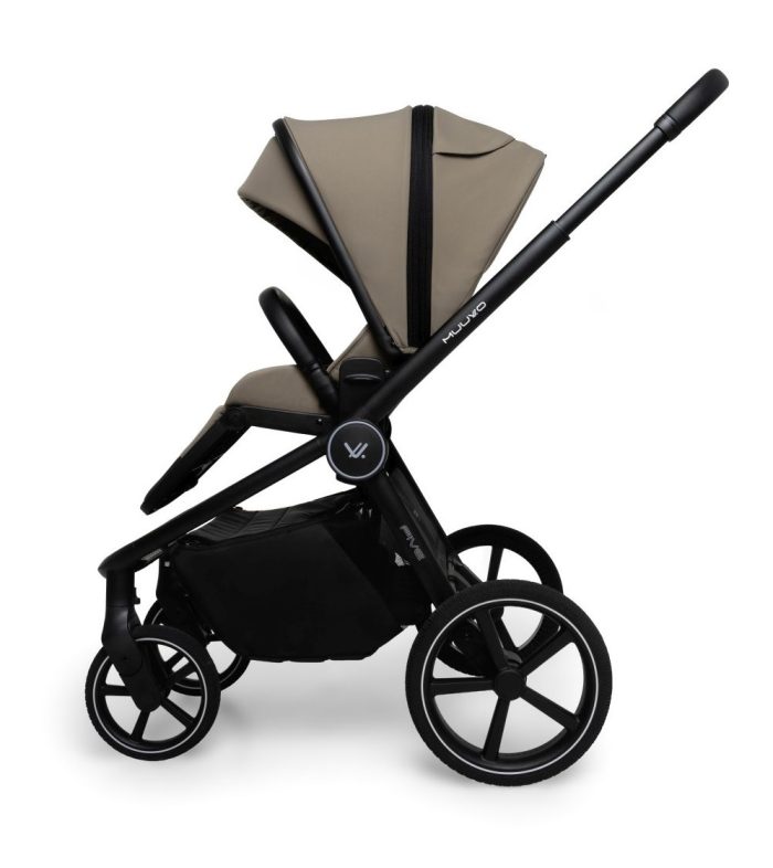 Carucior copii Muuvo Five Mokka 3in1 cu Cybex Cloud G Plus ADAC - imagine 4