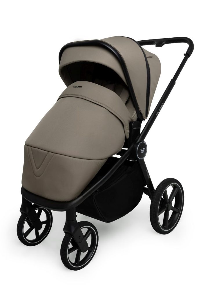 Carucior copii Muuvo Five Mokka 3in1 cu Cybex Cloud G Plus ADAC - imagine 3