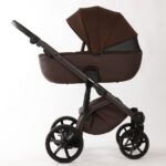 Carucior copii 3 in 1 Nola Adamex Natura Collection Coffee cu scoica testata ADAC - imagine 2