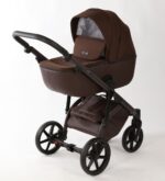 Carucior copii 3 in 1 Nola Adamex Natura Collection Coffee cu scoica testata ADAC - imagine 3