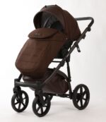 Carucior copii 3 in 1 Nola Adamex Natura Collection Coffee cu scoica testata ADAC - imagine 5