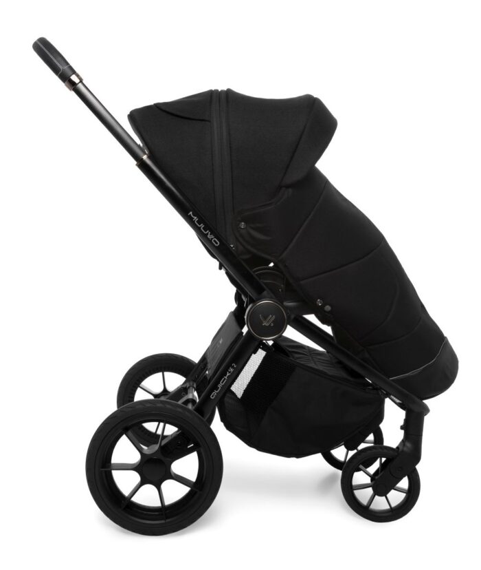 Carucior copii Muuvo Quick SE2 Chromium Black 3in1 cu Cybex Cloud G Plus ADAC - imagine 3