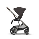Noul Cybex Balios S Lux 2025 Chocolate Brown sistem 4 in 1 cu Cybex Cloud G Plus i-size recline testata ADAC si baza isofix rotativa