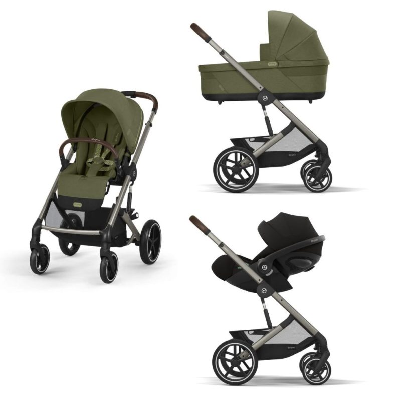 Cybex Balios S Lux 2025 Chocolate Brown 4in1 cu Cloud G Plus recline ADAC si baza isofix