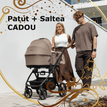 Carucior 3 in 1 Delta Natura Collection Adamex Sky cu scoica testata ADAC