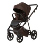 Carucior 3 in 1 Delta Natura Collection Adamex Coffee cu scoica testata ADAC - imagine 4