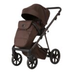 Carucior 3 in 1 Delta Natura Collection Adamex Coffee cu scoica testata ADAC - imagine 6