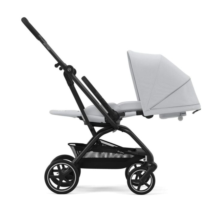 Noul Cybex Eezy S Twist +2 Sport Reversibil 360 Fog Grey - imagine 3