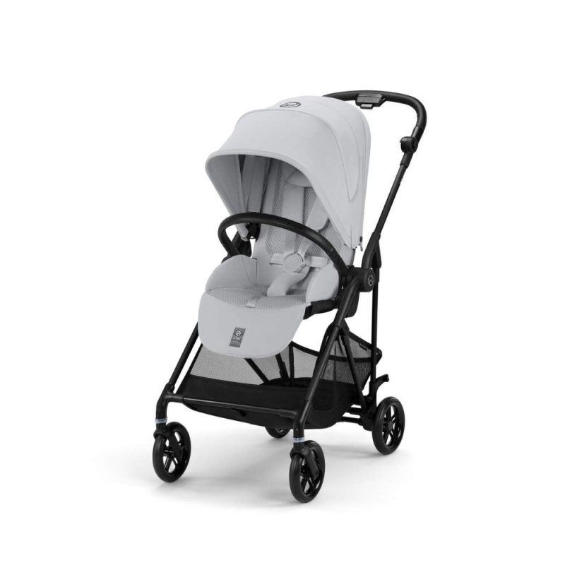 Cybex Melio Carbon 2025 Stormy Blue 4in1 cu Cloud G Plus Recline ADAC si baza isofix