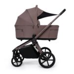 Carucior copii cu landou pliabil Muuvo Fold Cocoa 4in1 cu Cybex Cloud G3 Plus si isofix - imagine 10