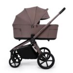 Carucior copii cu landou pliabil Muuvo Fold Cocoa 4in1 cu Cybex Cloud G3 Plus si isofix - imagine 9