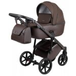Carucior copii 3 in 1 Nola Adamex Natura Collection Coffee cu scoica testata ADAC