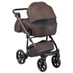 Carucior copii 3 in 1 Nola Adamex Natura Collection Coffee cu scoica testata ADAC - imagine 2
