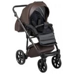 Carucior copii 3 in 1 Nola Adamex Natura Collection Coffee cu scoica testata ADAC - imagine 4