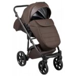 Carucior copii 3 in 1 Nola Adamex Natura Collection Coffee cu scoica testata ADAC - imagine 3