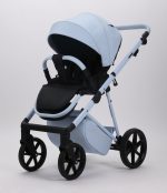 Carucior 3 in 1 Quantum Adamex Natura Baby Blue cu scoica testata ADAC - imagine 6