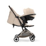 Noul Cybex Orfeo Almond Beige sport ultracompact compatibil avion - imagine 7
