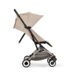 Noul Cybex Orfeo Almond Beige sport ultracompact compatibil avion - imagine 3