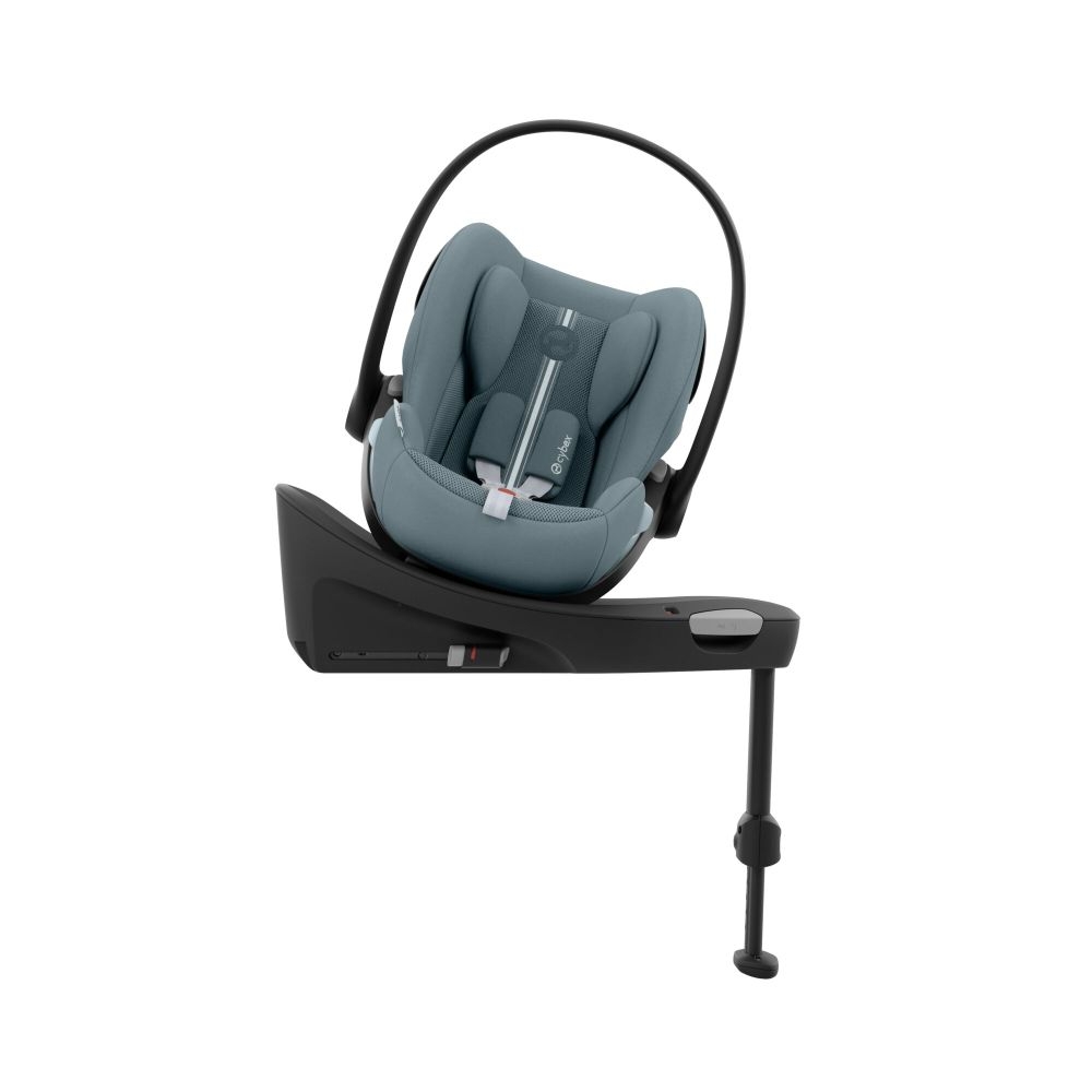 Noul Cybex Balios S Lux 2025 Stormy Blue sistem 4 in 1 cu Cybex Cloud G Plus i-size recline ADAC si baza isofix rotativa