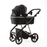 Carucior 3 in 1 Delta Adamex Deluxe Black TK807 cu scoica testata ADAC - imagine 3