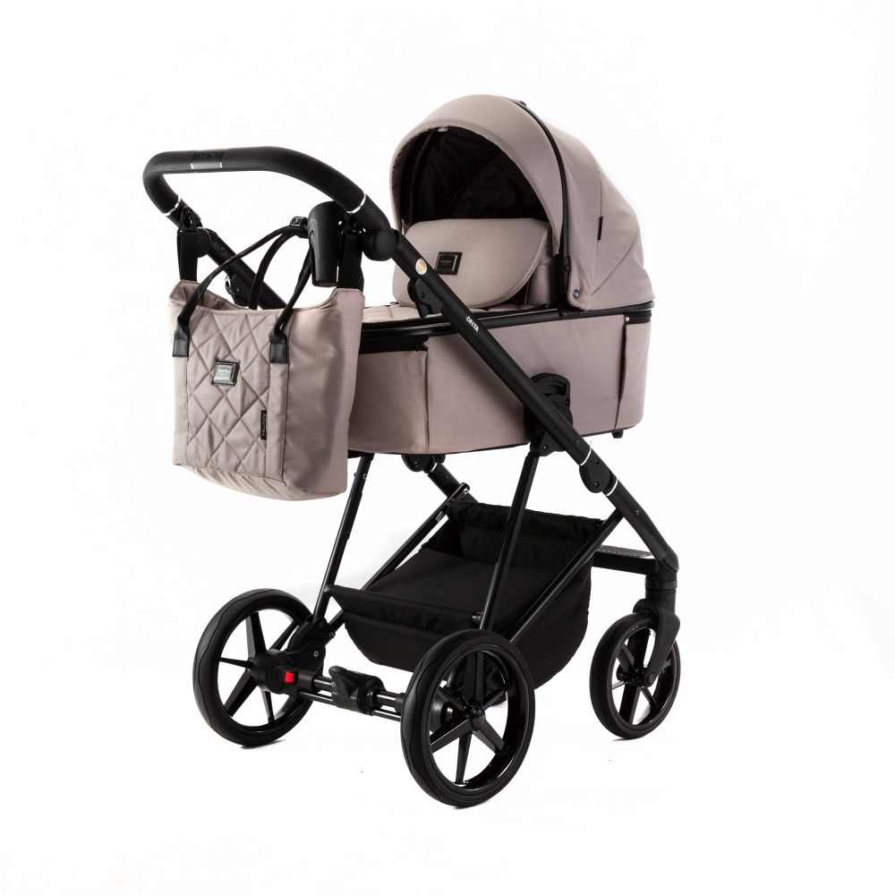 Carucior 3 in 1 Delta Adamex Beige TK111 cu scoica testata ADAC