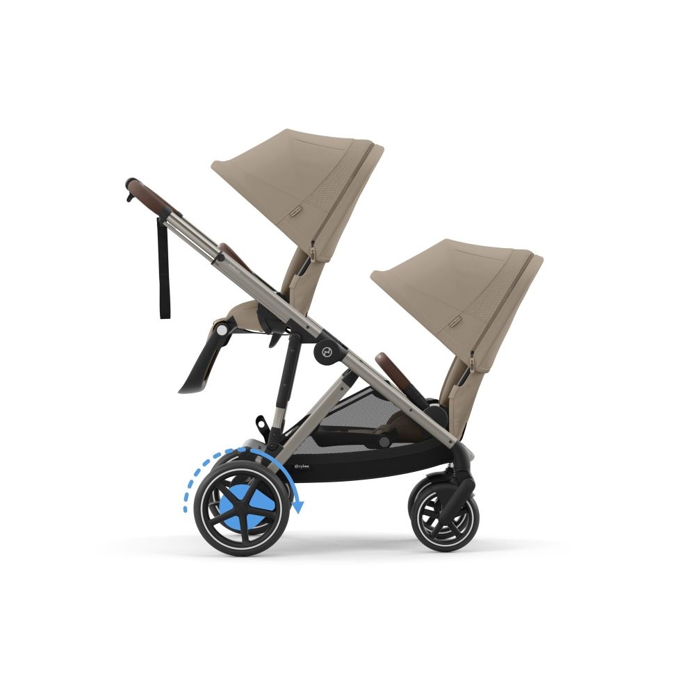 e-gazelles_seata_seatb_tpe_albe_duo_rwf_screen_hd_1 Cybex E-Gazelle S electric Almond Beige 2in1 Gemeni cu scoici Cloud G plus ADAC - imagine 3