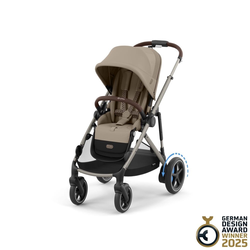e-gazelles_tpe_albe_award_gda_screen_hd_1 Cybex E-Gazelle S electric Almond Beige 2in1 Gemeni cu scoici Cloud G plus ADAC - imagine 6
