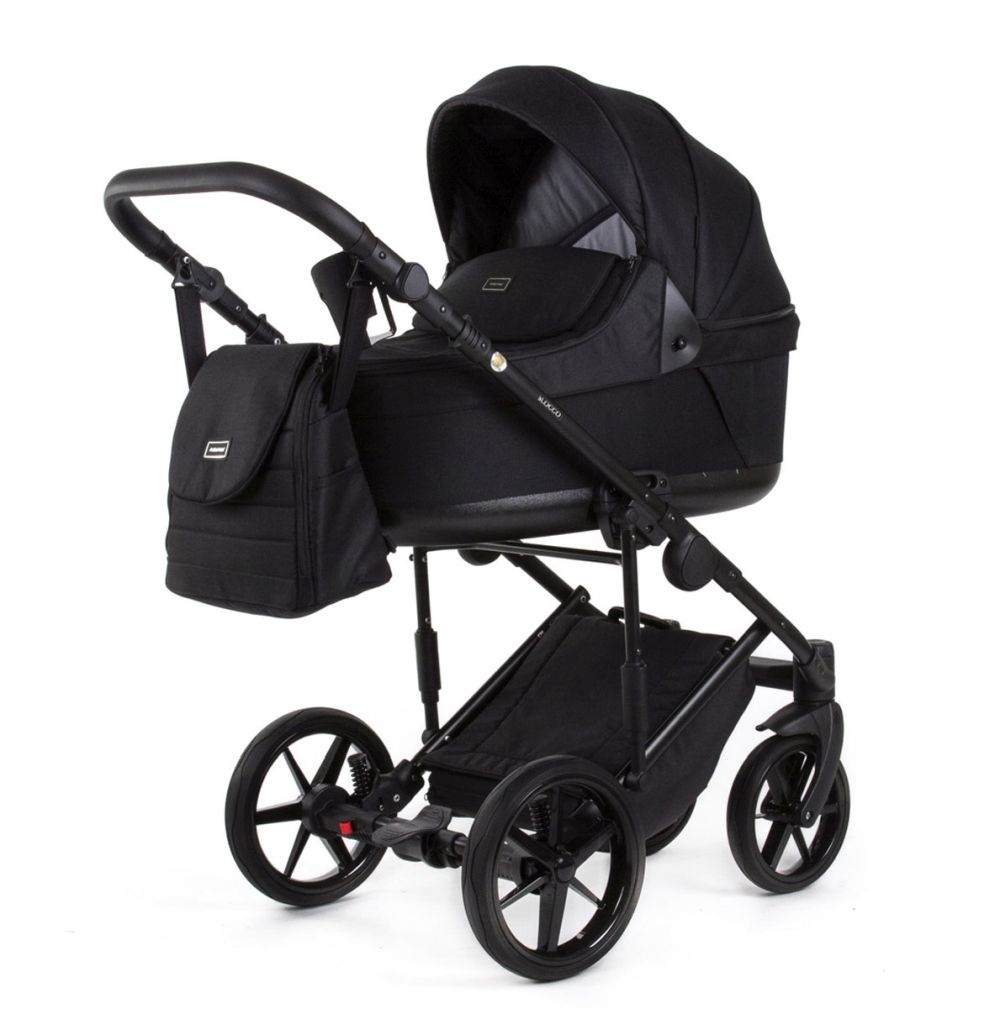 Noul carucior copii 3 in 1 Locco Adamex Black TK53