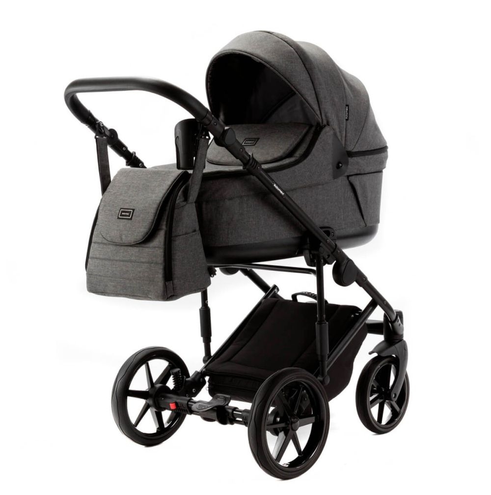 Noul carucior copii 3 in 1 Locco Adamex Graphite TK66