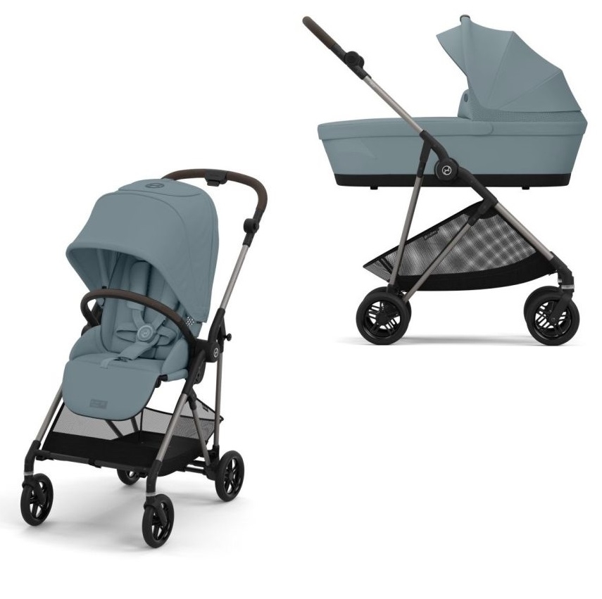 Noul Cybex Melio ultrausor sistem 2 in 1 Stormy Blue