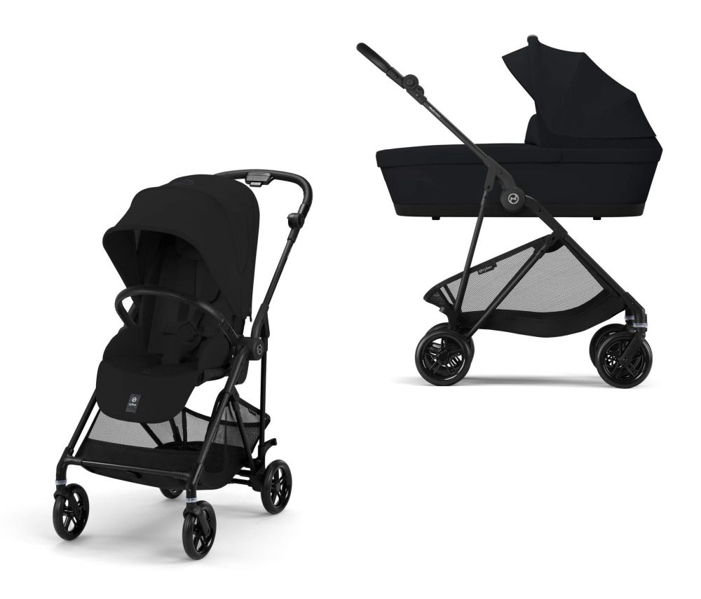 Noul Cybex Melio Carbon 2025 Magic Black 2 in 1