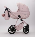 Carucior 3 in 1 Quantum Adamex Natura Rose cu scoica testata ADAC