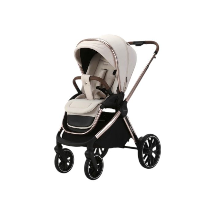 Spark Adamex Champagne-Vanilla 3in1 cu scoica Cybex Cloud G plus ADAC - imagine 2
