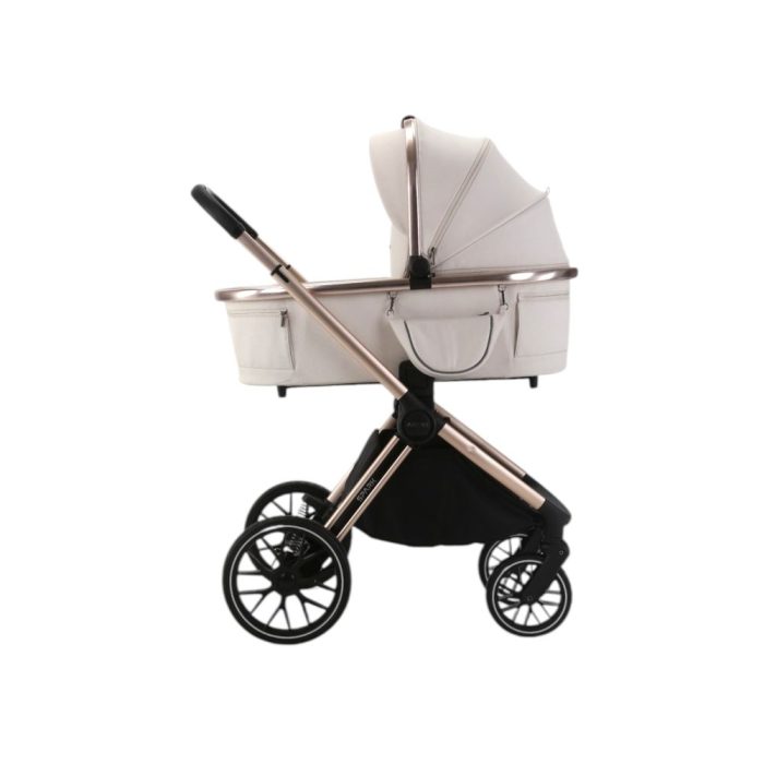 Spark Adamex Champagne-Vanilla 3in1 cu scoica Cybex Cloud G plus ADAC - imagine 8