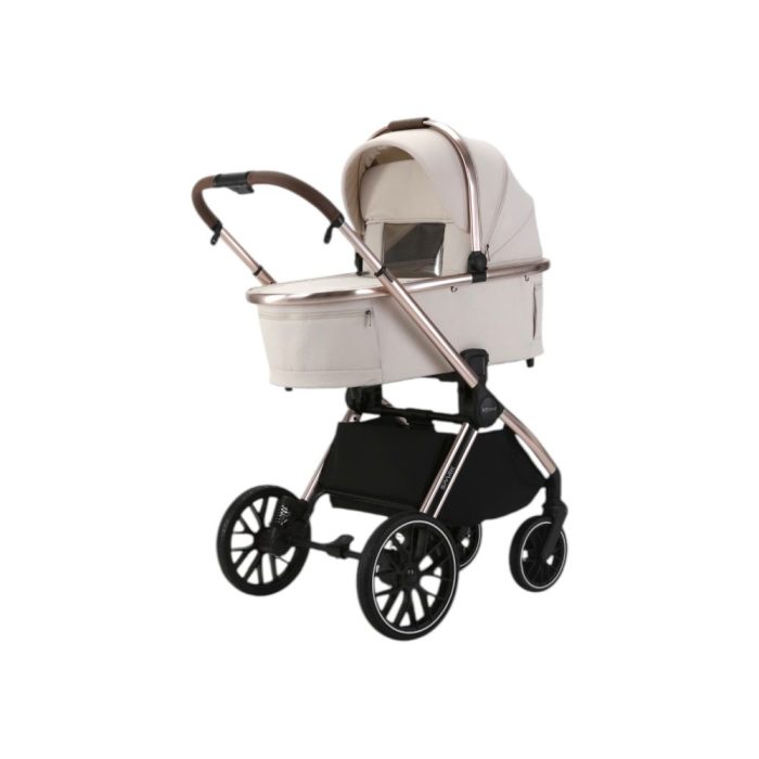 Spark Adamex Champagne-Vanilla 3in1 cu scoica Cybex Cloud G plus ADAC - imagine 7