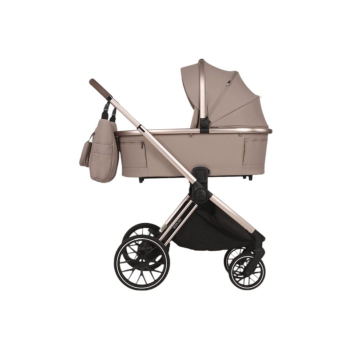 Spark Adamex Champagne-Latte 4in1 cu scoica Cybex Cloud G plus ADAC si isofix - imagine 6