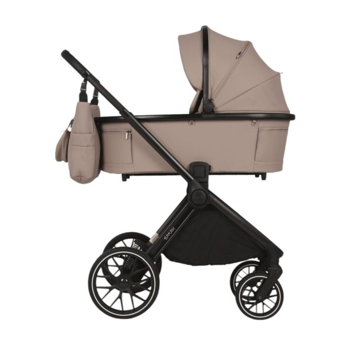Spark Adamex Velvet-Latte 4in1 cu scoica Cybex Cloud G plus ADAC si isofix - imagine 2