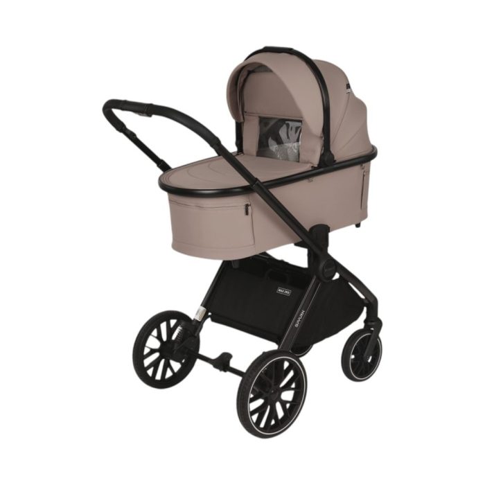 Spark Adamex Velvet-Latte 4in1 cu scoica Cybex Cloud G plus ADAC si isofix - imagine 4