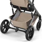 Cybex Balios S Lux 2026 Almond Beige cu landou pliabil 2 in 1 - imagine 7