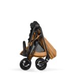 NEW Cybex Melio Carbon Cinnamon Yellow 3in1 cu Cloud G Plus Recline ADAC - imagine 8