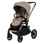 Carucior cu landou pliabil Como Adamex Natura Latte 3 in 1 cu Cybex Cloud G+ ADAC - imagine 3
