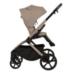 Carucior cu landou pliabil Como Adamex Natura Latte 3 in 1 cu Cybex Cloud G+ ADAC - imagine 4