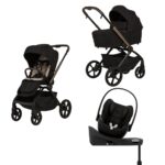 Carucior cu landou pliabil Como Adamex Satin 4in1 cu Cybex ADAC si isofix